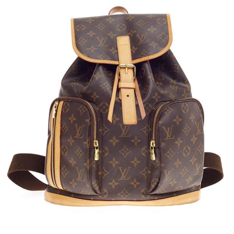 louis vuitton monogram canvas bosphore backpack replica|louis vuitton backpack real.